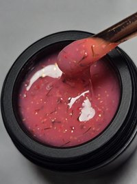 Gel Autonivelant Everin Petal Stories Rose Confetti 15gr - Gel Roz cu Detalii Botanice - 1
