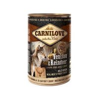 Carnilove Dog, Wild Meat Venison and Reindeer, 400 g - 1