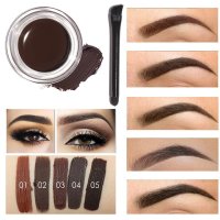 Focallure Brows Cream Gel Nuanta 02 Chocolate cu Pensula Inclusa - 5
