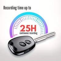 Mini Reportofon Cheie Auto iUni M1, 8GB, Activare vocala, MP3 Player - 8