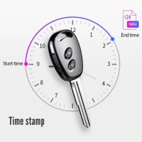 Mini Reportofon Cheie Auto iUni M1, 8GB, Activare vocala, MP3 Player - 6