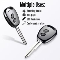 Mini Reportofon Cheie Auto iUni M1, 8GB, Activare vocala, MP3 Player - 3