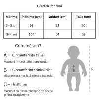 Set de 3 chilotei de antrenament la olita My Little Training Pants 3-4 ani Gargarita - 1