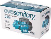 Pompa de Suprafata QB80, 750W, Fonta, 50m Inaltime, 45L/min, IP54 – Evotools 681854 - 2