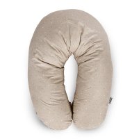 Perna de Alaptare Lorelli Beige Sky, 190 cm, Husa din Bumbac Ranforce - 1