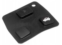 Membrana silicon butoane cheie Toyota cu 3 butoane, compatibila Yaris, Avensis, Corolla, RAV4 - 1