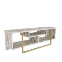 Comoda TV Asal 120 - Ephesus, Gold - 6