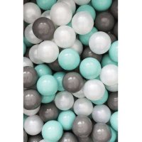Set 200 bile din plastic colorate albverde mentagri 7 cm Flumi - 3