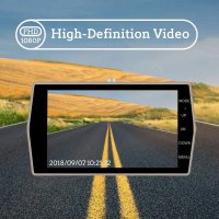 Camera Video Auto DVR Dubla FullHD Techstar® T667 Unghi 170° Display 4", Senzori Miscare si Night Vision - 11
