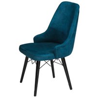Resigilat:Scaun tapitat Homs Smarald, 88X47x42-cm,30213 - 1