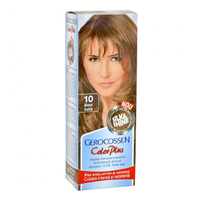 Vopsea de par Silk&Shine, 10 Blond Inchis, 50ml, Gerocossen - 1