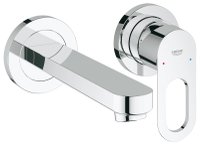 Baterie lavoar montaj incastrat, corp incastrat inclus, Grohe Bauloop-20289000 - 1