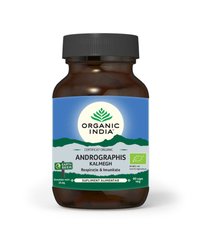 Andrographis Organic India pentru respiratie si imunitate, 60 capsule - 1