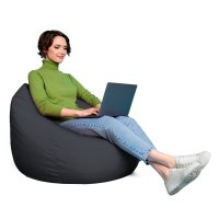 Fotoliu Puf Bean Bag tip Para XL Chroma Black - 3