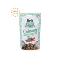BRIT Care Calming, Pui și Goji, punguță recompense funcționale pisici, sistem nervos & calmante, 50g - 2
