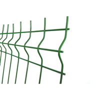 Panou gard bordurat zincat verde  1500 x 2500 mm - 1
