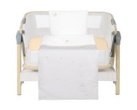 Set lenjerie KikkaBoo Mini Cot Seally Me, 5 piese, pentru patut 80x50 cm - 2