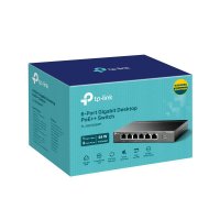 Switch Desktop TP-LINK cu 6 Porturi Gigabit si 3 Porturi PoE+ - 13