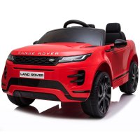 Masinuta electrica 12V 70W cu scaun piele si roti EVA Range Rover Red - 1