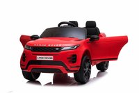 Masinuta electrica 12V 70W cu scaun piele si roti EVA Range Rover Red - 5