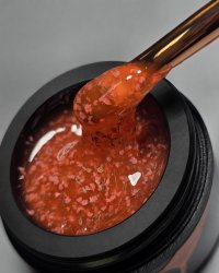 Gel Piersică Autonivelant Everin Petal Stories 15gr - Cu Inserții Florale - 1
