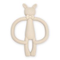 Jucarie de dentitie din silicon Pako Beige de la Bocioland - 1