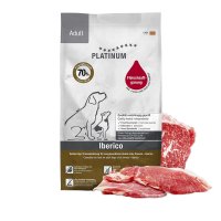 PLATINUM Adult Iberico, hrana semiumeda fara cereale pentru caini, XS-XL, 1.5 kg - 1