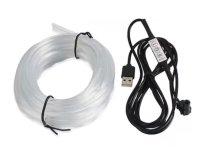 Fir RGB 5m lumina ambientala auto cu alimentare mufa USB - 1