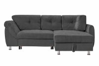 Colțar Extensibil MERLIN, cu lada depozitare, variante stânga/dreapta, 230 x 190 x 93 cm - 1
