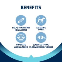 ADVANCE Light Medium M Pui 12kg - Hrană uscată pentru câini cu tendințe de obezitate - 5