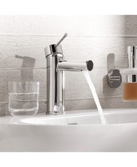 Baterie lavoar Grohe Essence New  Marimea S,crom, furtune flexibile-32898001 - 1