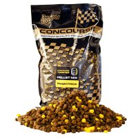 Pelete de Nadire Benzar Concourse Twister Pellet Mix, 800g (Aroma: Marzipan Garlic) - 1