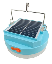 Lampa solara UFO rotunda pentru exterior, cu carlig si suport reglabil - 1