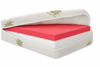 Husa pentru saltea Somnart Aloe Vera matlasata, detasabila, cu fermoar 4 laturi 120 x 200  x 25 cm - 4