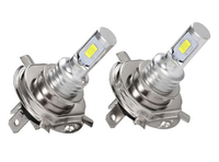 Set 2 Becuri Auto H4 3570 cu 12 LED SMD, 80W, 6000K - 1