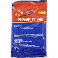 Fungicid cupric CHAMP 77WG 20g - NuFarm pentru cartofi, castraveti, tomate, vita de vie si mar - 1