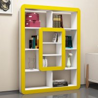 Biblioteca Orkide - Alb, Yellow - 1