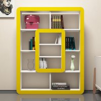 Biblioteca Orkide - Alb, Yellow - 2