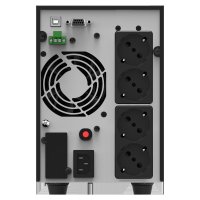 UPS nJoy Echo Pro 2000 - 2000VA/1600W, On-line cu 4 prize Schuko si LED - 1