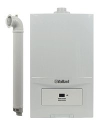 Centrala termica murala Vaillant ecoTEC Pure VUW 236/7-2, 23 kW, cu condensare, afisaj digital, schimbator de caldura din inox si kit de evacuare - 1