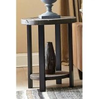 Masuta de cafea lemn ,rotund Homs, seria A-620, 47X 47 x 60 cm,30014 - 1