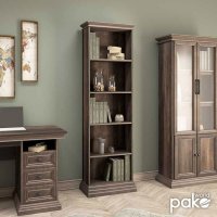 Biblioteca Mozart Walnut 60x34.5x202.5 cm - 2