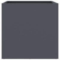 Jardiniera Antracit din Otel Laminat la Rece - 42x40x39 cm - 5
