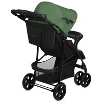 Carucior sport Lionelo Emma Plus Cu tavita, 2 Suporturi pentru pahar, Geanta accesorii, Standard de siguranta EN1888-1 verde - 5