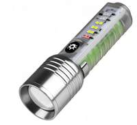Mini lanterna de mana BL 520D cu COB, XPE, lupa tip C si magnet - 1