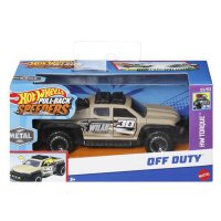 Hot Wheels Pull-Back Speeders Off Duty, masinuta metalica la scara 1:43 - 1