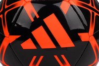 Mingie de fotbal Adidas Starlancer negru cu rosu, marimea 5 - 1