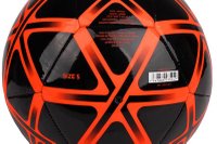 Mingie de fotbal Adidas Starlancer negru cu rosu, marimea 5 - 2