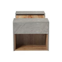 Set Masuta de cafea 3 buc Morfi Maro 105x45x37 cm - 6