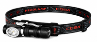 Lanterna Frontala COBA CB-T847 1000 lm cu Zoom Telescopic si Magnet 2 in 1 - 1
